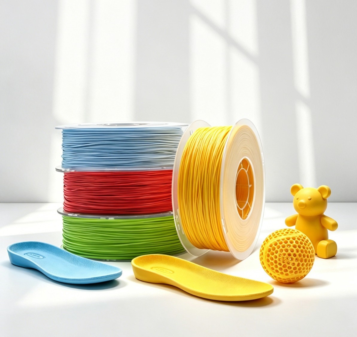Tpu Flexible Filament - خيوط طباعة ثلاثية الأبعاد TPU 95A