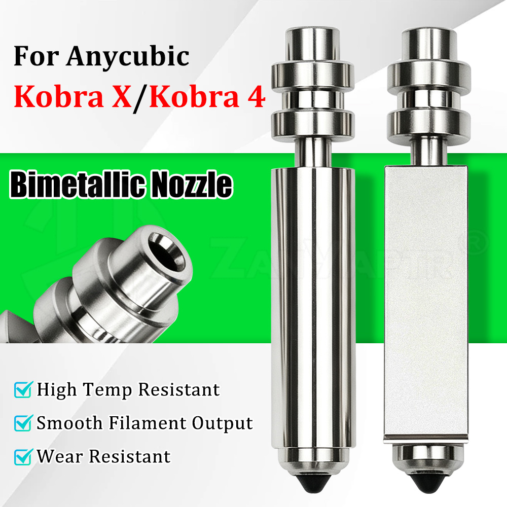 3D Printing Industry - فوهة ثنائية المعدن لطابعة Anycubic Kobra