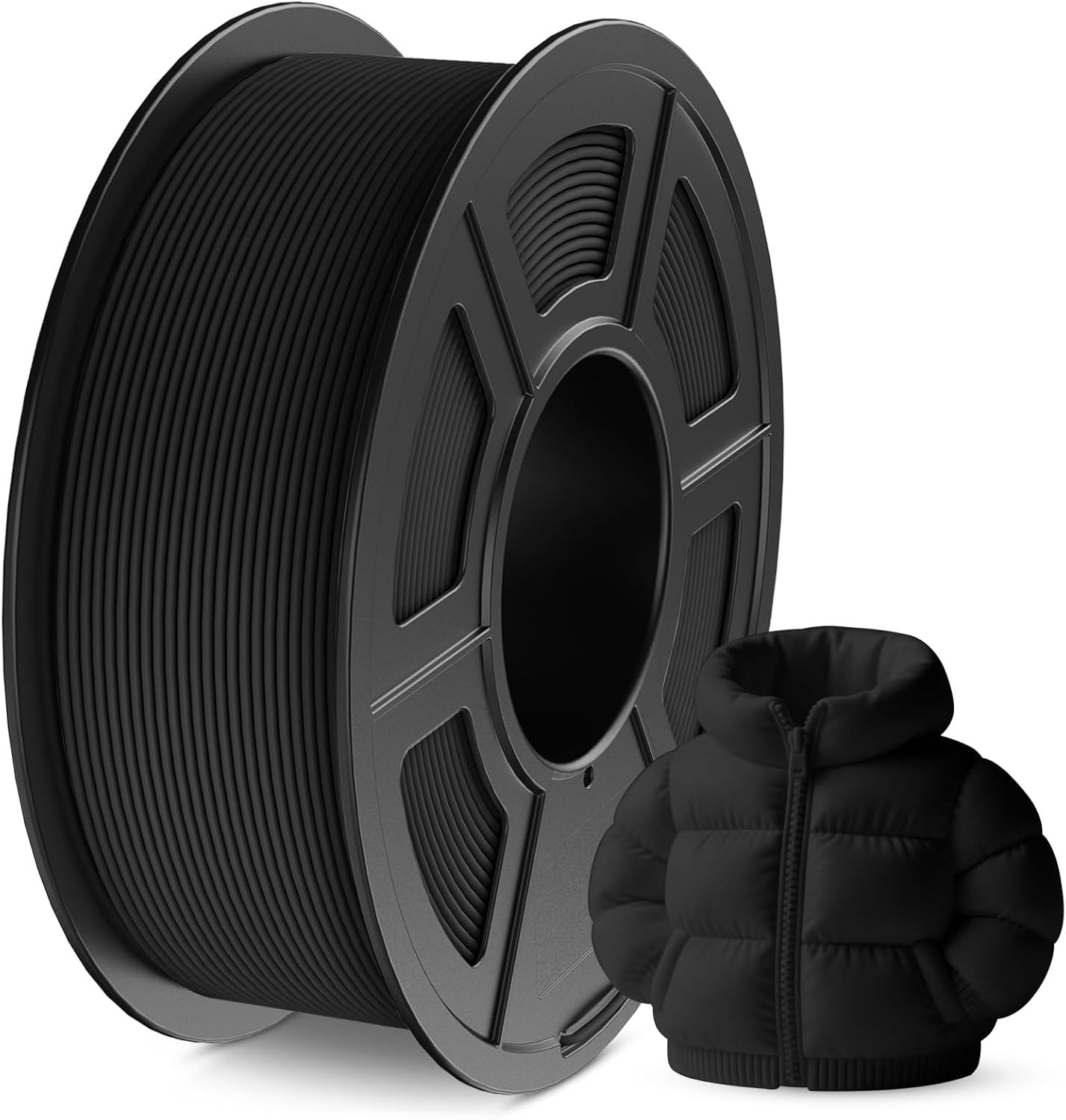 Tpu Flexible Filament - خيط طباعة ثلاثية الأبعاد أسود من