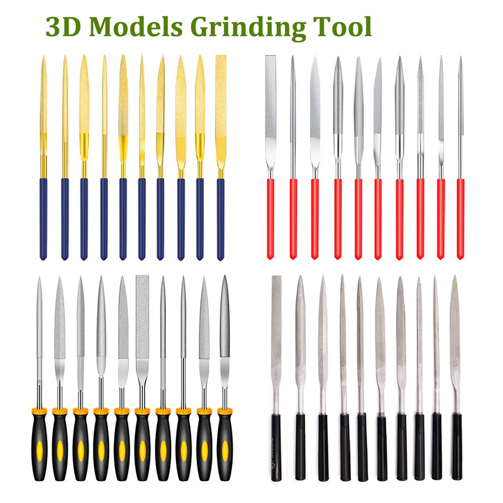 3D Printing File - النقش طحن ملف إبرة Deburring عدة