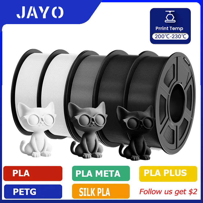 Tpu Flexible Filament - JAYO 5 لفات PLA/PLA Plus/petg/ABS/TPU/PLA Meta/PLAYG/HS-PLA