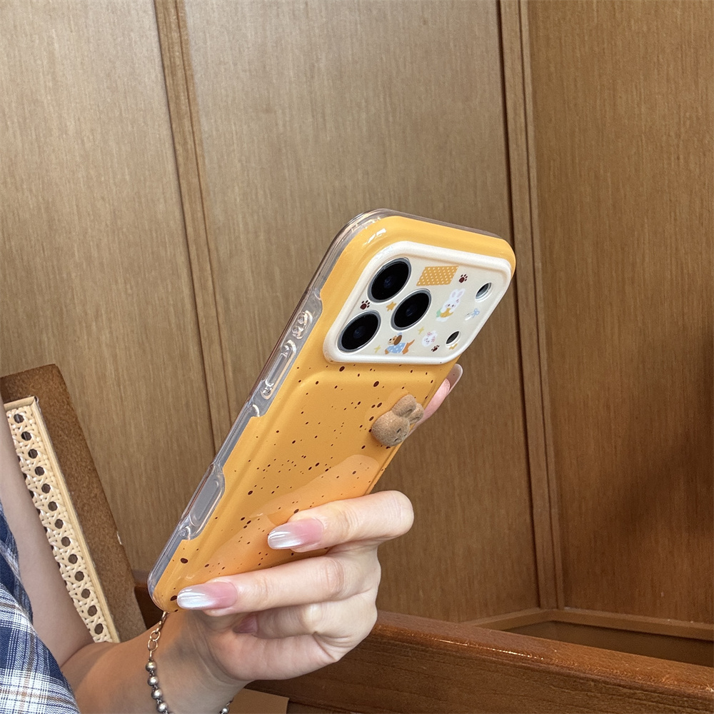 غطاء كاوايي أصفر منقط ثلاثي ال - مراجعة 3D Printing Iphone وسعره