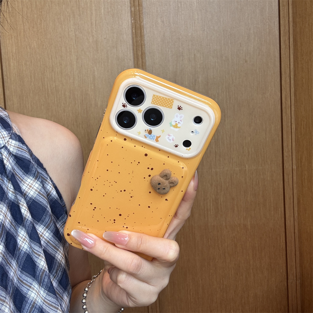 غطاء كاوايي أصفر منقط ثلاثي ال - مراجعة 3D Printing Iphone وسعره