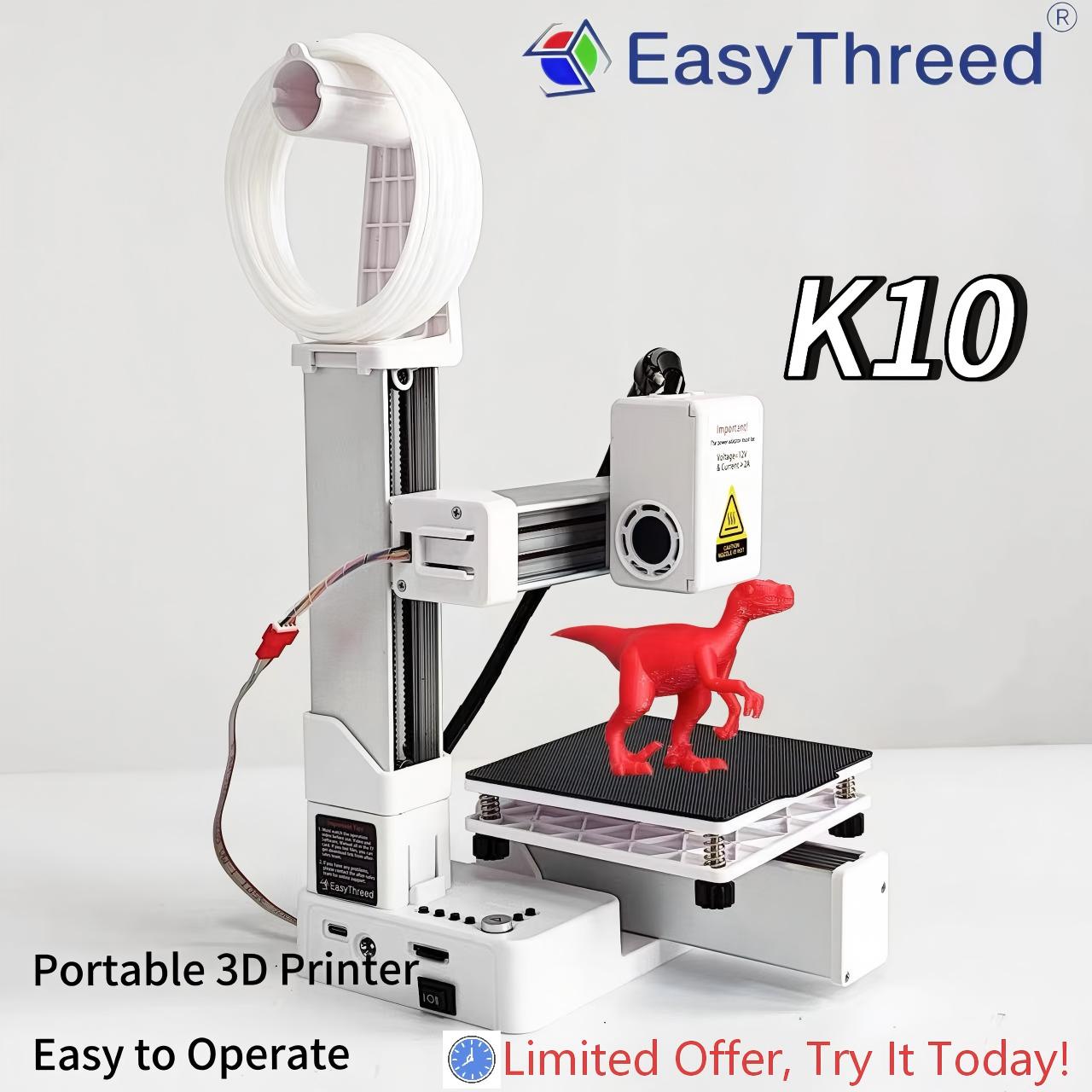 طابعة ثلاثية الأبعاد K10 للمبت - مراجعة 3D Printing Design Software وسعره