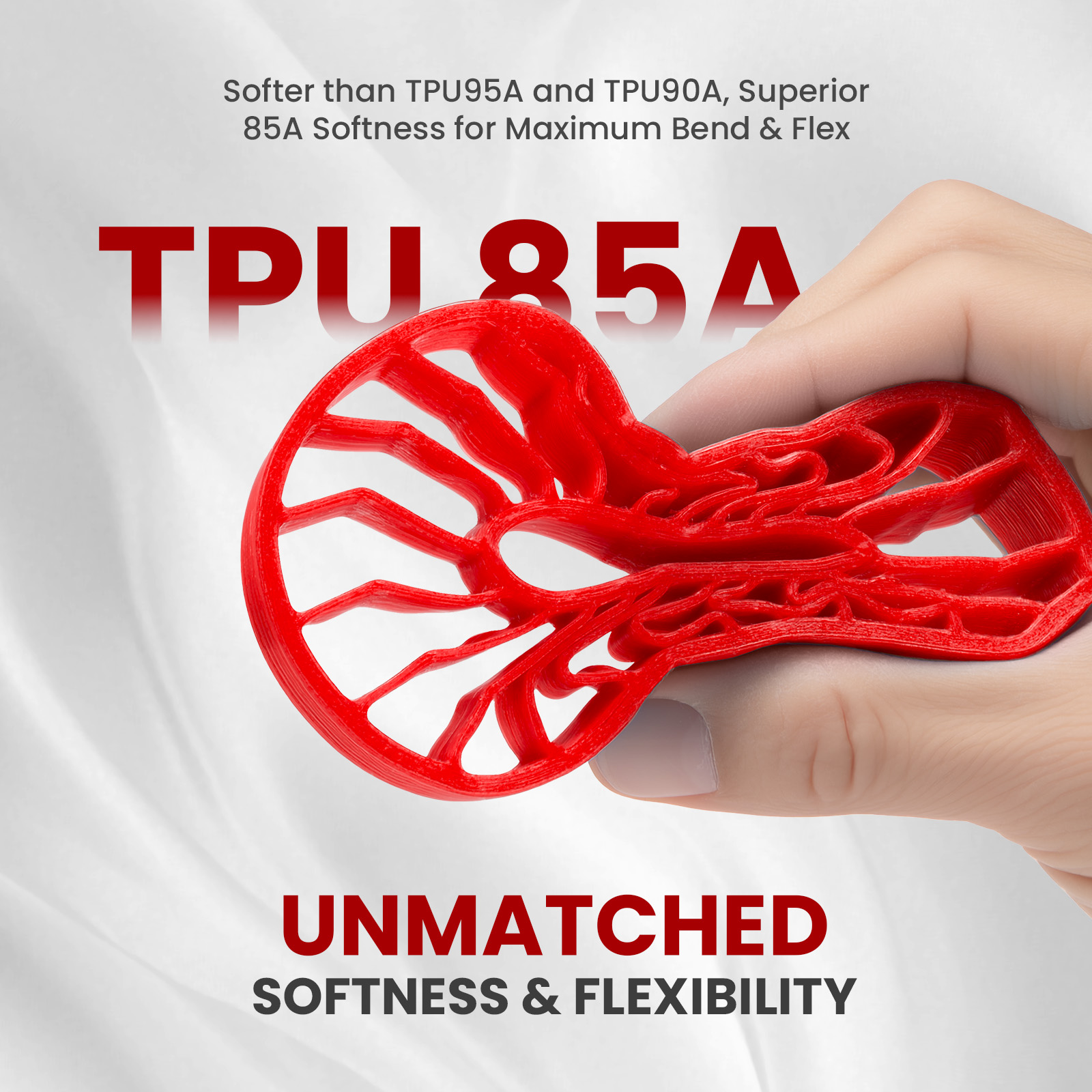 خيط طباعة ثلاثية الأبعاد ERYON - مراجعة Tpu Flexible Filament وسعره