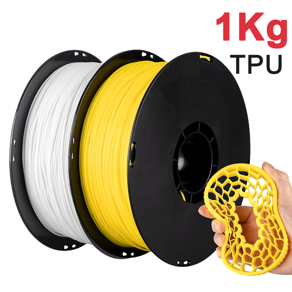 خيط طباعة ثلاثية الأبعاد مرن م - مراجعة Tpu Flexible Filament وسعره