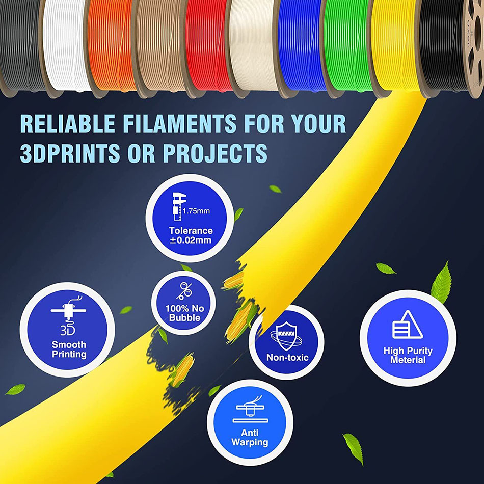 خيط ميتا ABS PLA ، TPU وpetg ، - مراجعة Tpu Flexible Filament وسعره