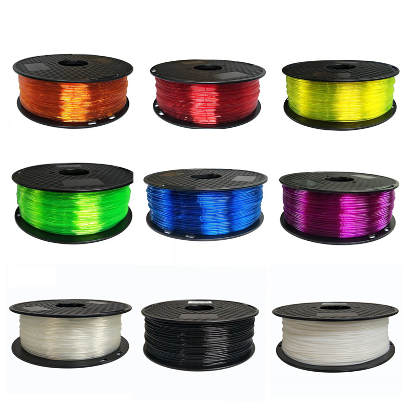 95A خيوط مرنة من البولي يوريثا - مراجعة Tpu Flexible Filament وسعره