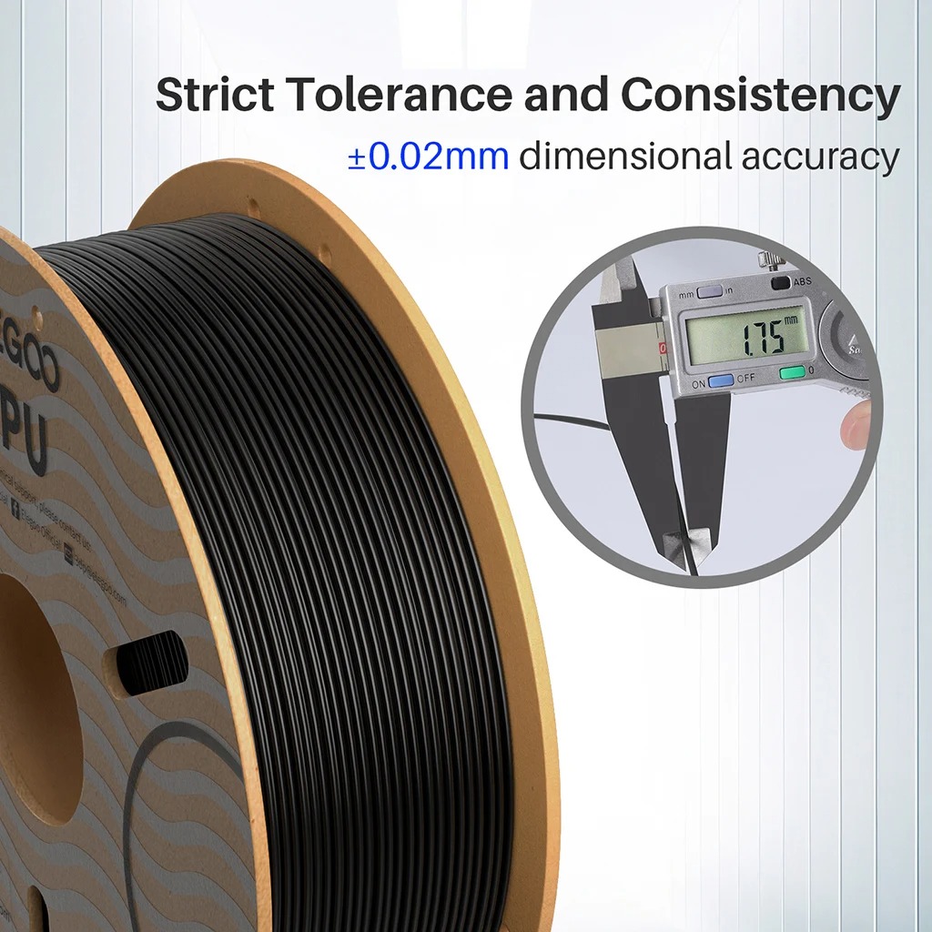 خيوط TPU من ELEGOO بوزن 10 كجم - مراجعة Tpu Flexible Filament وسعره
