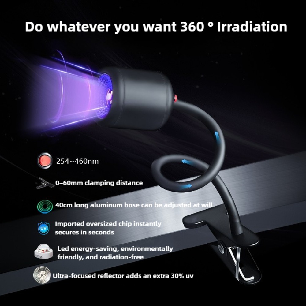 مصباح معالجة بالأشعة فوق البنف - مراجعة 3D Printing Lamp وسعره